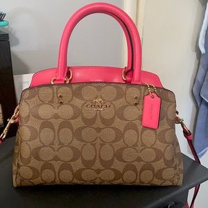 Mini Lillie Carryall In Signature Canvas